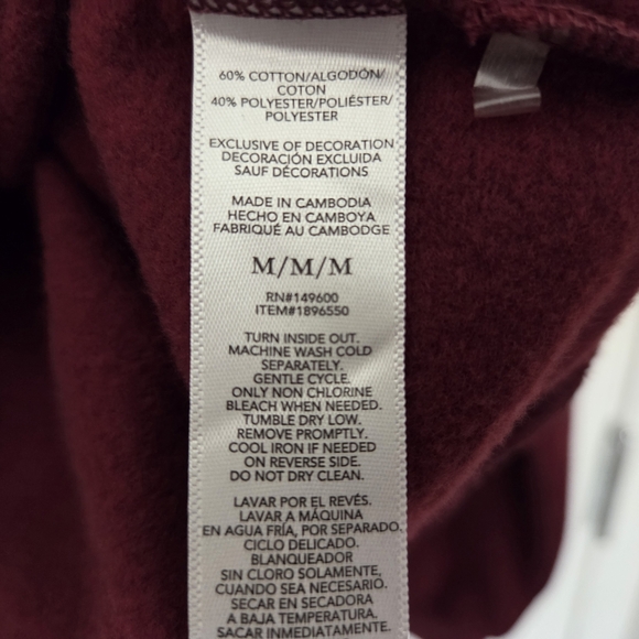 Keith Haring Sweatshirt Iconic Barking Dog Print Women's Medium Red And White - Picture 6 of 7